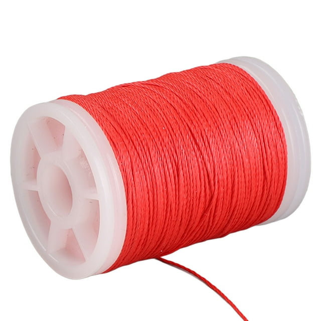 Portable Bowstring Thread, Wide Applicability 120M Durable Bowstring Easy To Carry Simple Installation for Various Bow Black,Blue,Red,White and Black