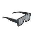 thumbnail image 3 of Gafas de fiesta LED Gafas de juguete recargables con múltiples modos de animación Funcionan durante 8 horas para, 3 of 8