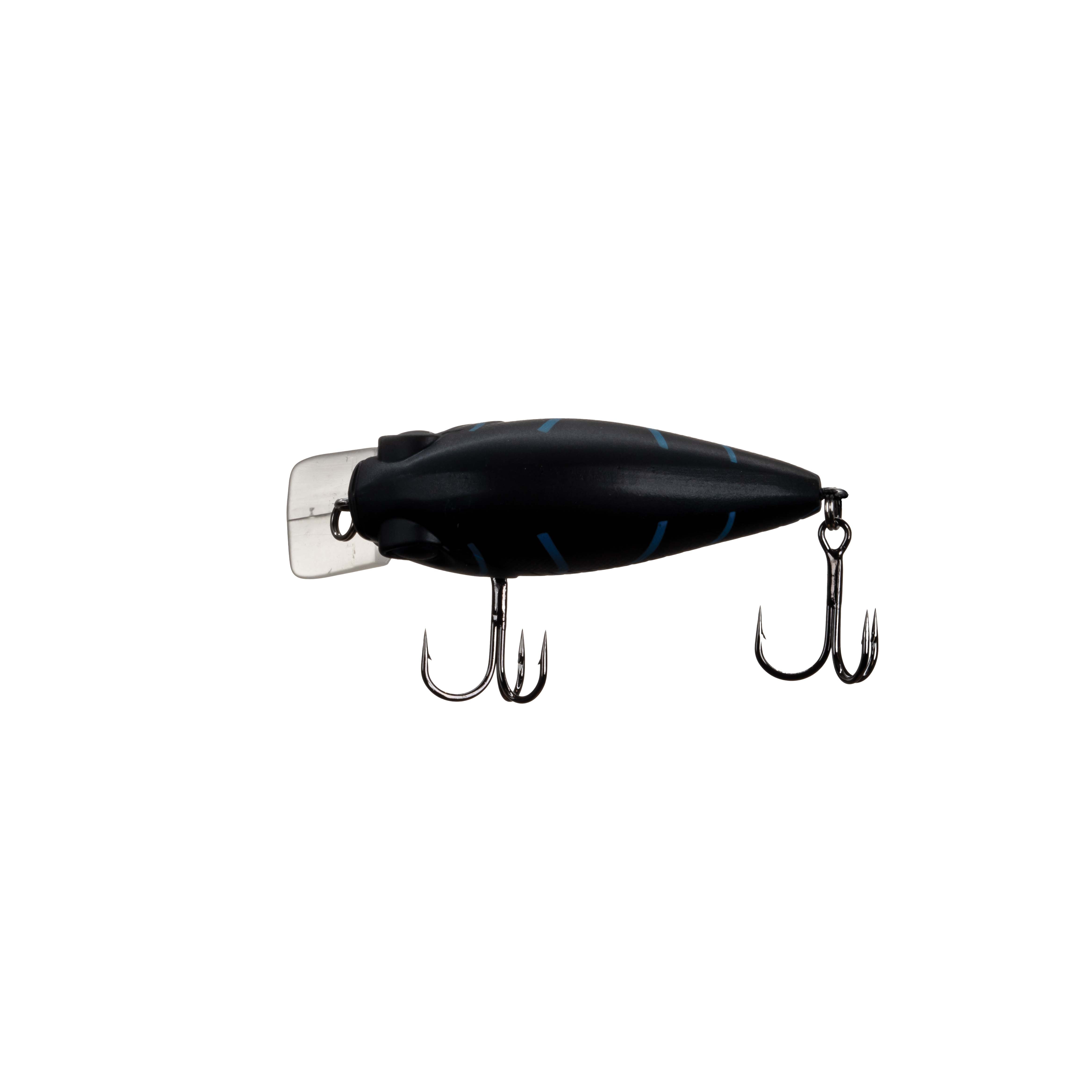 (2 pack) Ozark Trail Freshwater Squarebill Fishing Lure, Nightwalker, 3/8 oz