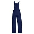 thumbnail image 6 of Incredible Savings,Women's Snow Ski Overalls,Windproof Insulated Romper Athletic Snow Pants,Perfect for Winter Sports Holiday Tree Skirts|100%Polyester,Navy,Sopatenor, 6 of 8