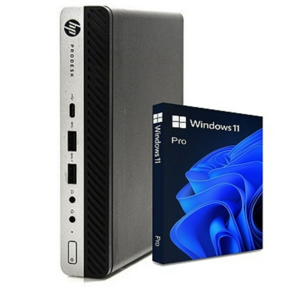 HP ProDesk 600 G4 Desktop Mini Business Computer PC| Intel Core i5-8500T 8th Gen Processor| 1TB SSD| 16GB DDR4 RAM| Windows 11 Pro Refurbished