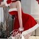thumbnail image 4 of TQEHS Conjunto de vestido rojo sexy navideño con hombros descubiertos E8Y3 T9F8 O2E I2I2, 4 of 5