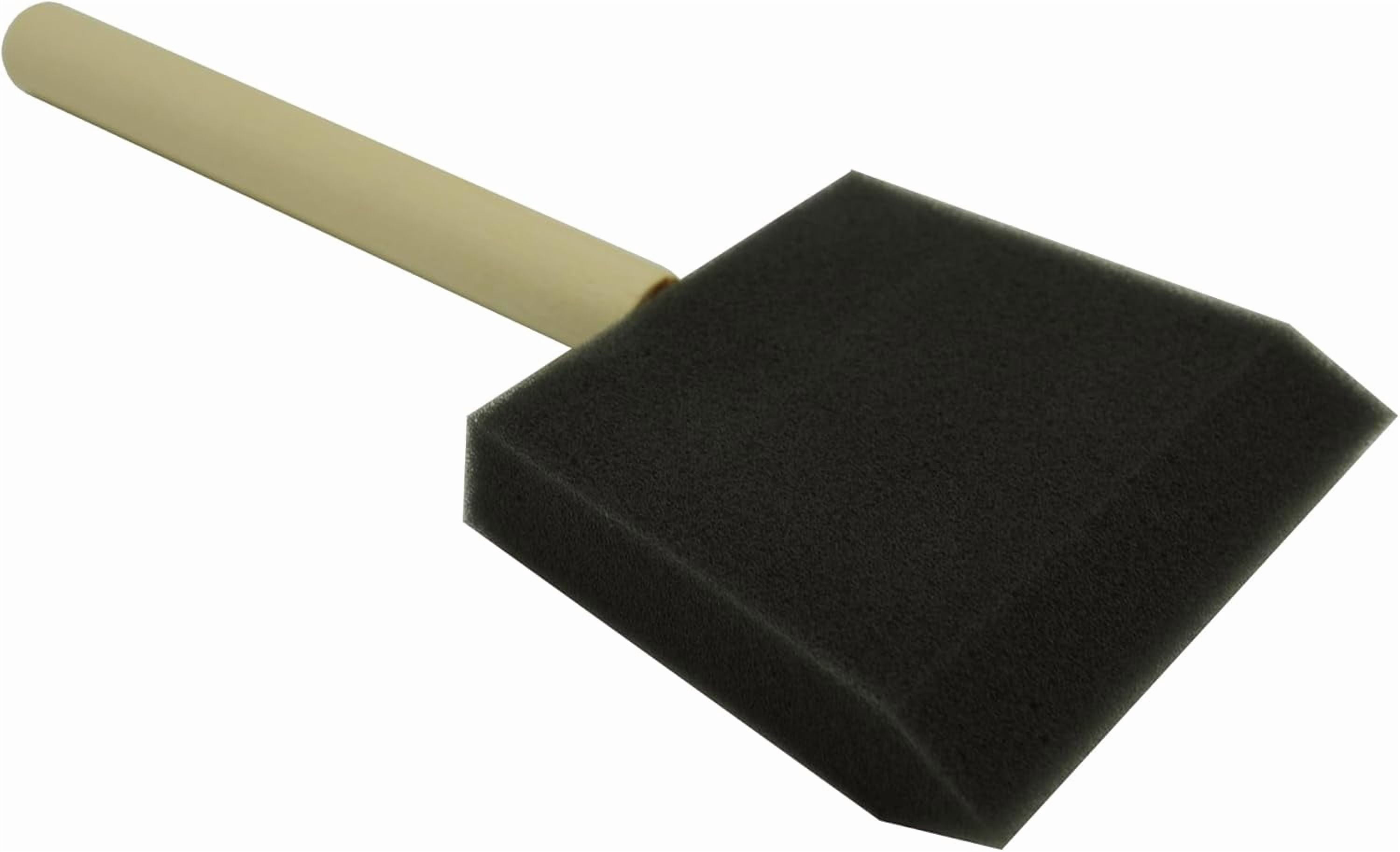 JJEAN-Poly Foam Brushes 3inch 36pcs, High Density Foam Paint Brush for Painting, Staining, Paint Sponges