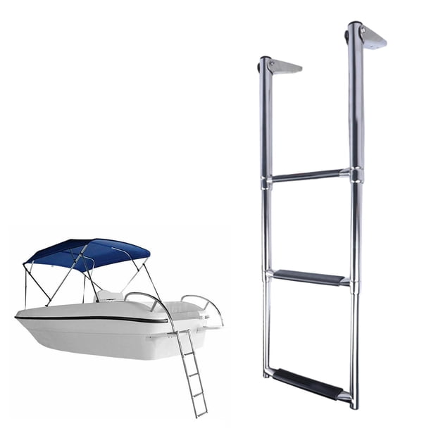 Échelle De Corde De Sécurité Pour Bateau - 32x133cm - Nylon Jaune