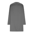 thumbnail image 7 of yoeyez Women Silk Satin Cardigan Lightweight Open Front Drape Cover Up Casual Soft Comfy Cropped Shrugs Cardigans Dark Gray,M, 7 of 7