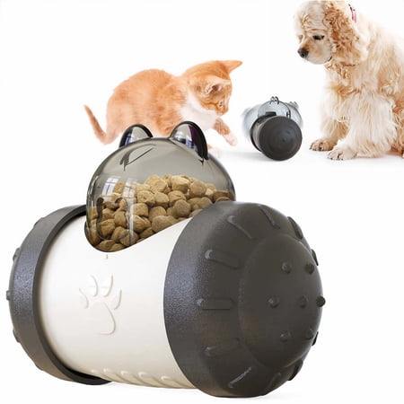 HYEASTR Interactive Treat Ball, Snack Toy Ball for Rabbits, Roll and Push, Exercise Your Pet's Body, Use with Diced Carrot, Dried Herbs, Treats Dispensing Toys