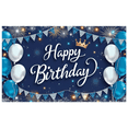 thumbnail image 5 of Yatrandify Decorative Design Happy Birthday Banner Colorful Theme Party Backdrop Celebration Banner for Birthday Party Indoor Decoration Photo Shoot, 5 of 6