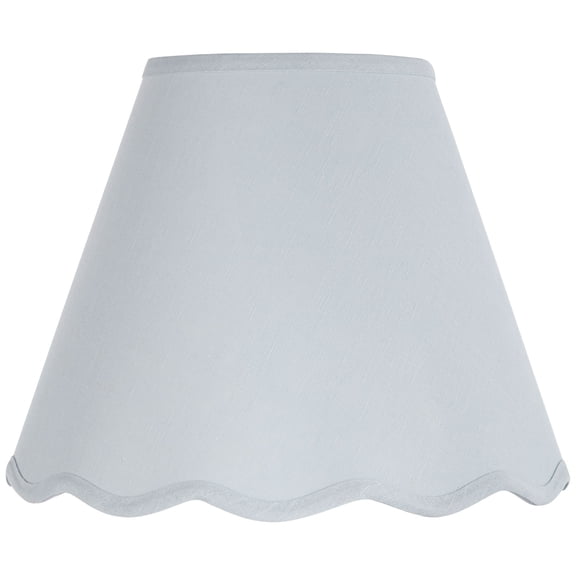 Springcrest Mylie Soft Blue Scallop Empire Shade 6x12x9.5x9 (Spider)