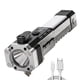 thumbnail image 1 of Destornillador Linterna Carga USB portátil COB LED Antorcha de seguridad Lámpara Martillo de ruptura Senderismo de emergencia Hugtrwg Para estrenar, 1 of 9