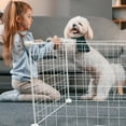 thumbnail image 3 of OULII 36Set Cat Enclosures Rectangular Wire Crate for Dogs and Cats Indoor Use 45X35CM, 3 of 8