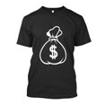 thumbnail image 2 of Men's Casual Geometric Print T-Shirt - Stretchy, Breathable Fabric, Round Neck, Short Sleeve - Perfect for Summer Outings Tee For Adult, Men, Women, Teen, Teenager, Adolescent, Youth, 2 of 7