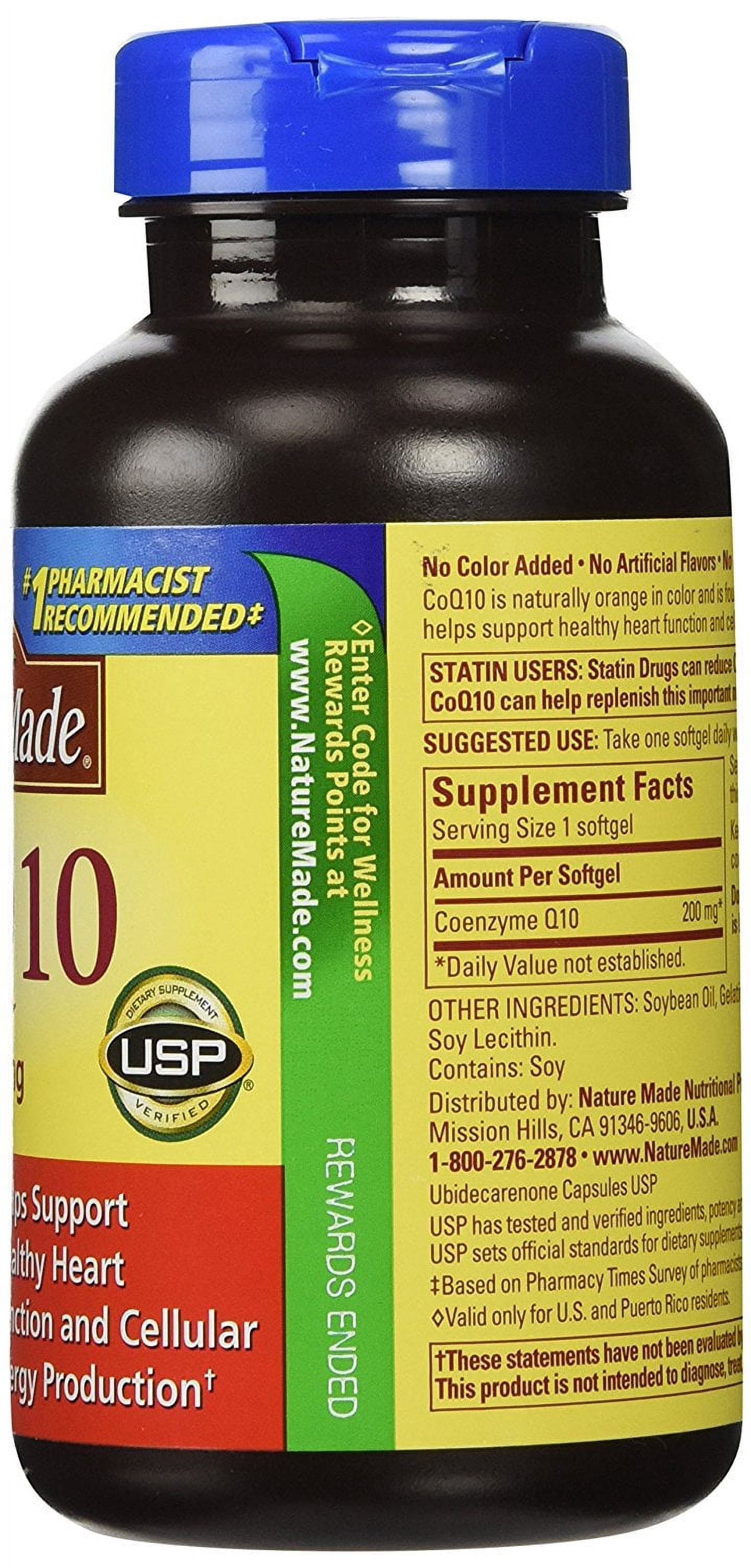 Nature Made CoQ10 200 mg - 140 count