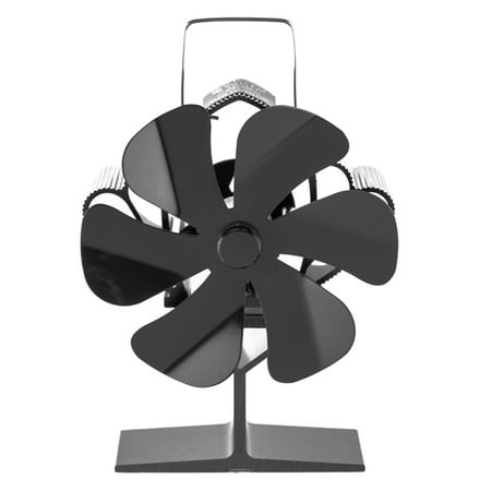 

Megawheels Fireplace Fan Self-Powered Overheat Protection Heating Stove Fan