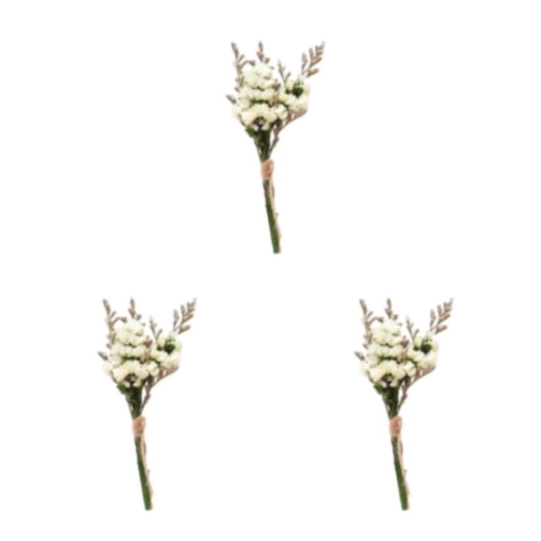 Bearachild Ramos de flores Toque de elegancia para cualquier ocasión Aspecto realista Flor seca en relieve HS-11