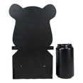thumbnail image 5 of Whimsical Kids Rustic Black Bear Cub Toilet Paper Holder With Cell Phone Stand, 5 of 6