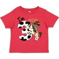 thumbnail image 3 of Inktastic I'm Three-cowboy Riding Horse Birthday Boys Toddler T-Shirt, 3 of 5