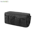 thumbnail image 2 of BadPiggies Anti-Slip Sofa Armrest Organizer Waterproof Remote Control iPad Holder with 14 Pockets for Recliner Couch Armchair Caddy (Black), 2 of 10