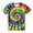 11#Multicolour1908, variant on Lullu Tie Dye T Shirt for Boys Short Sleeve Crew Neck T-Shirt Kids Summer Tee, Sizes 2-13