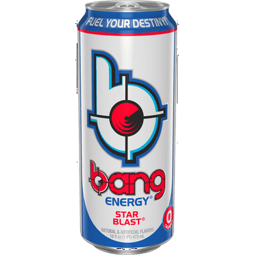Bang Energy, Star Blast, Energy Drink, 1 count, 16 fl oz, pack of 1