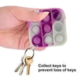 thumbnail image 3 of Llavero Fidget Sensory Toy para niños y adultos, con forma de burbuja, 3 of 5