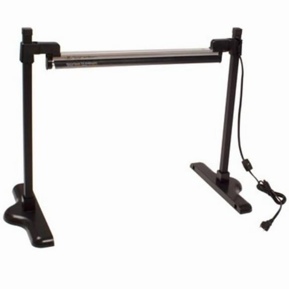 SunBlaster Universal Aluminum Adjustable T5 Light Strip Stand with Growing Tray