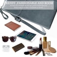 thumbnail image 4 of Blue*Cell Phone Bag Small Shoulder Purse Leather Travel RFID Card Slots Wallet Case, 4 of 5