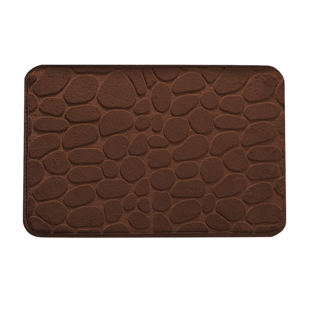 WIFKLSIIPG Bathroom Rug Super Absorbent Polyester Fiber Doormat for Living Room Bedroom Entryway 60x40cm