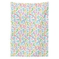 thumbnail image 3 of Ambesonne Alphabet Tablecloth Rectangular Table Cover, Colored Letters, 60"x90", Multicolor, 3 of 4
