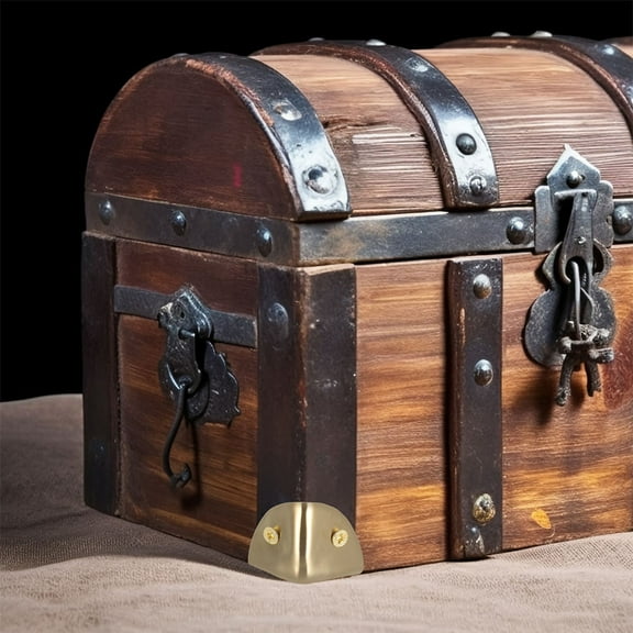 LOLIPPYY 12Pcs Corner Furniture Protectors with Stainless Steel for Storage Units