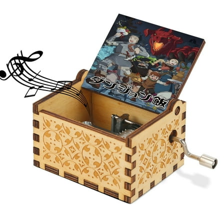 Delicious in Dungeon Wooden Music Box.