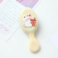 thumbnail image 2 of TNOBHG Soft Bristle Hair Comb Girls Mini Hair Brush Soft Bristles Scalp Massage Cartoon Vegetable Design Portable Hair Detangling Styling Comb Kids, 2 of 8