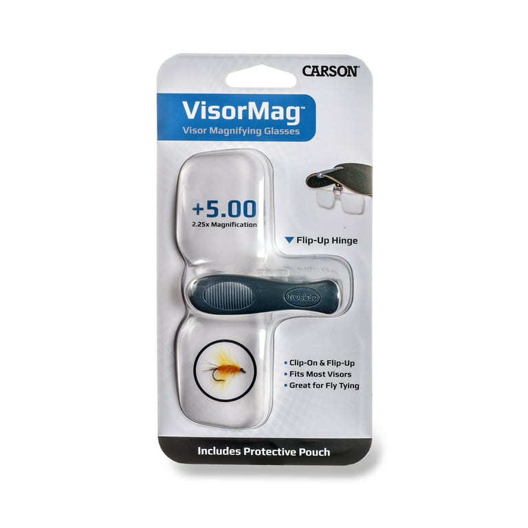 Carson VisorMag Clip-On Hat Magnifier