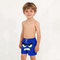 thumbnail image 3 of FcBaudy Children's Pocket Shorts Drawstring Elastic Printed Casual Swim Trunks five point pants, 3 of 8