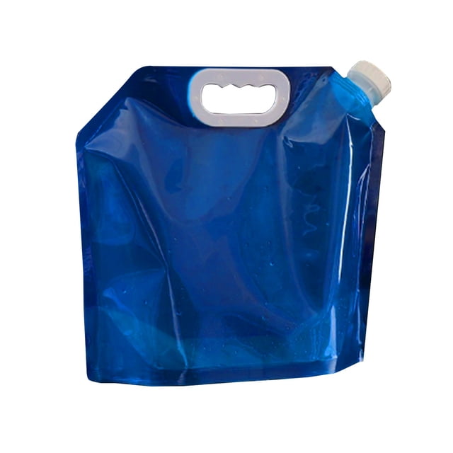 5L Backpack Portable Drinking Water Tank Water Bag For Camping Water For Drinking Blue