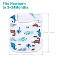 thumbnail image 3 of Benoxine Unisex Baby Bibs: Cotton, 12-Pcs Set for Newborns Drooling & Teething, 3 of 8