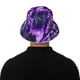 thumbnail image 5 of Balery Purple Pattern White Tiger Sombreros para el sol para hombre y mujer, sombrero de pescador con UPF 50+, 5 of 6