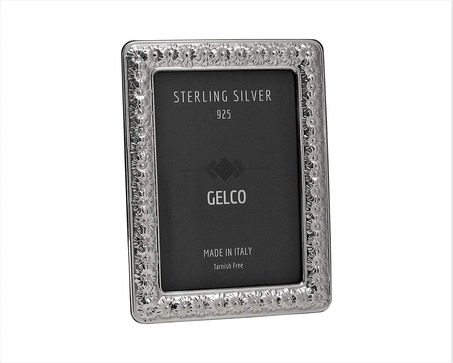 Vintage Sterling Silver Photo Frame 4.75 x 3.5 Elegant Wedding Gift Arrezzo