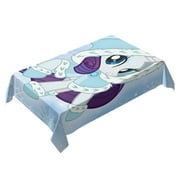 My little pony Themed Square Tablecloth 54 * 72 Inches Durable Stylish