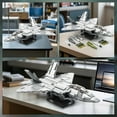 thumbnail image 4 of F-22 Fighter Jet Building Sets for Adults, Military Raptor Fighter Display Model 33020, Technical Military Plane Collectible Set, 4 of 7