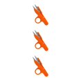 thumbnail image 2 of Becaristey Stainless Steel Sewing Scissors – Precision For Embroidery Professional Sewing orange 3Set, 2 of 6