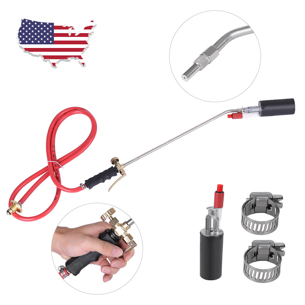 2M Propane Torch Weed Burner Ice Snow Melter Flame Dragon Wand Igniter Roofing 