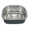 thumbnail image 2 of Toulouse 23 5/8 x 21 Stainless Steel, Single Basin, Undermount Kitchen Sink, 2 of 10