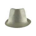 thumbnail image 2 of Top Headwear Banded Fedora Hat - Ivory - Medium, 2 of 2