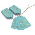 thumbnail image 3 of Inkdotpot Pack Of 50 Good Bye Tension Hello Pension Retirement Favor Paper Tags Craft Real Gold Foil Hang Tags, 3 of 6