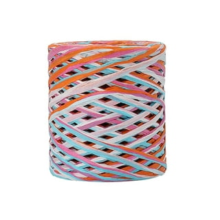  HOVEOX 2 Rolls Colored Raffia Paper Ribbon 524 Feet Colored  Paper String Raffia Ribbon for Gift Wrapping Party Decor and Craft  Decoration : Arts, Crafts & Sewing