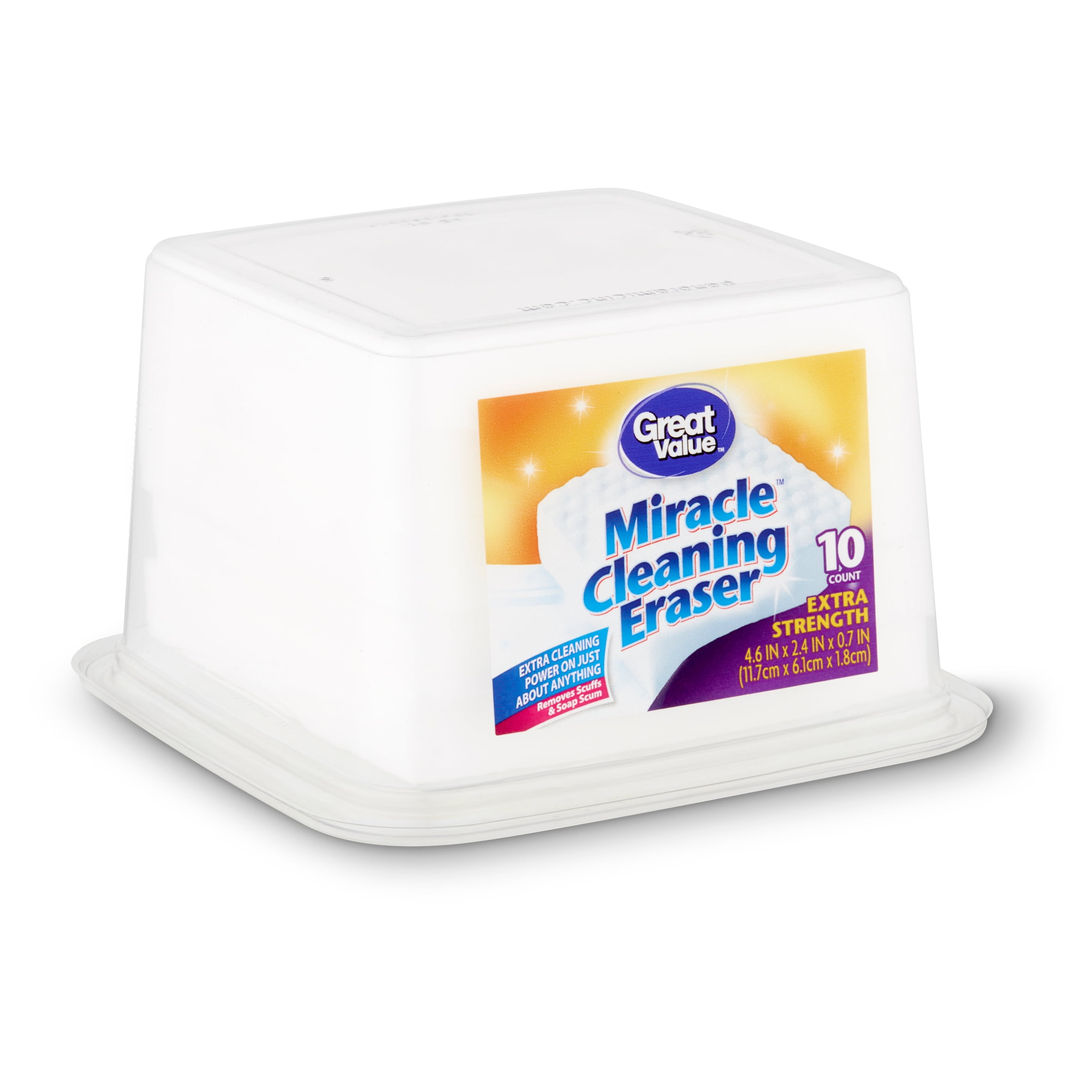 Great Value Extra Strength Miracle Eraser, 10 count