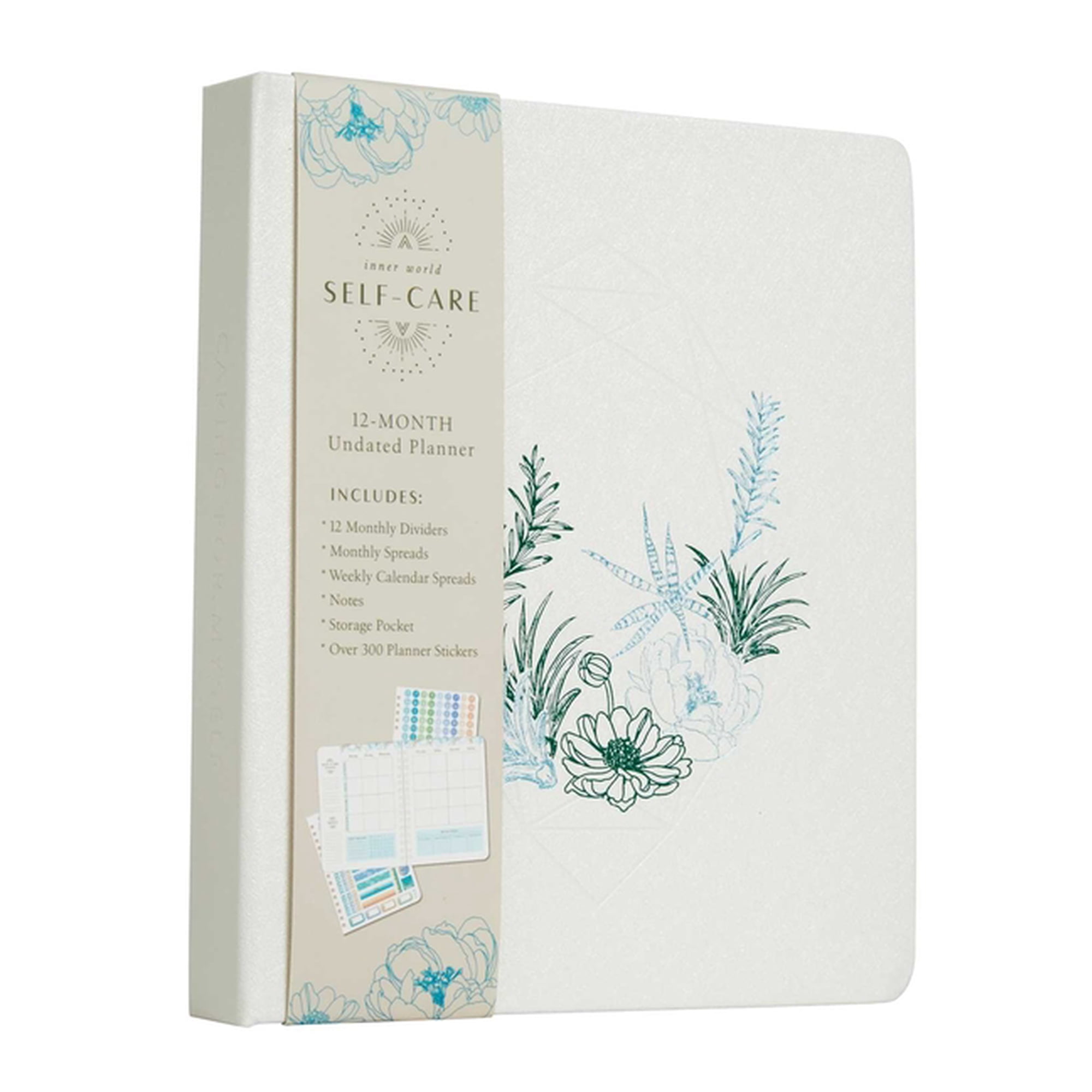 Self-Care 12-Month Undated Planner: (Mindfulness Gifts, Self-Care Gifts for Women, Back to School Supplies, Planners wit