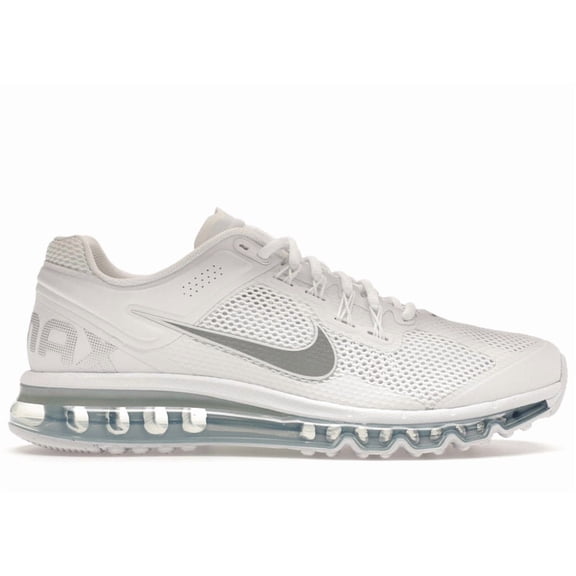Nike Men's Air Max 2013 White Metallic Slver Running Shoes, from StockX