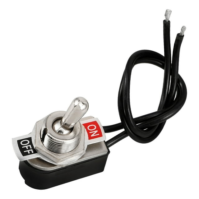 KAKOWELY toggle switch Car Toggle Switch Vehicle Toggle Switch with Wire Automotive Rocker Toggle Switch Replacement1.42"X1.18"X0.67"
