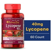 (2 pack) Puritans Pride Lycopene 40 mg60 Softgels